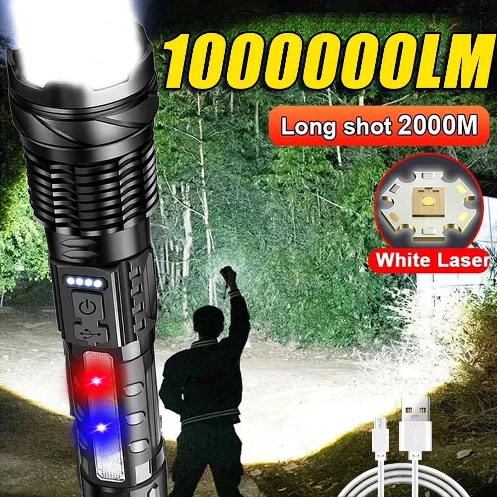 Outdoor Power Lights - Potente linterna LED, luz de Camping