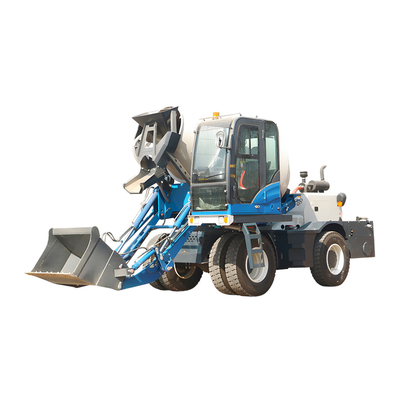 Concrete Mixer Small - Camión Mezclador de Concreto Autocargable Móvil