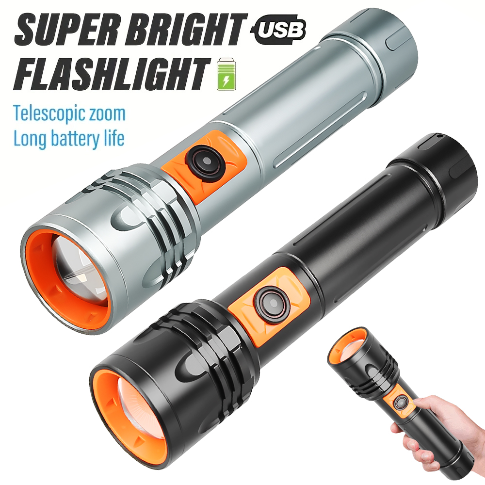 Outdoor Power Lights - Linterna LED de alta potencia, linterna