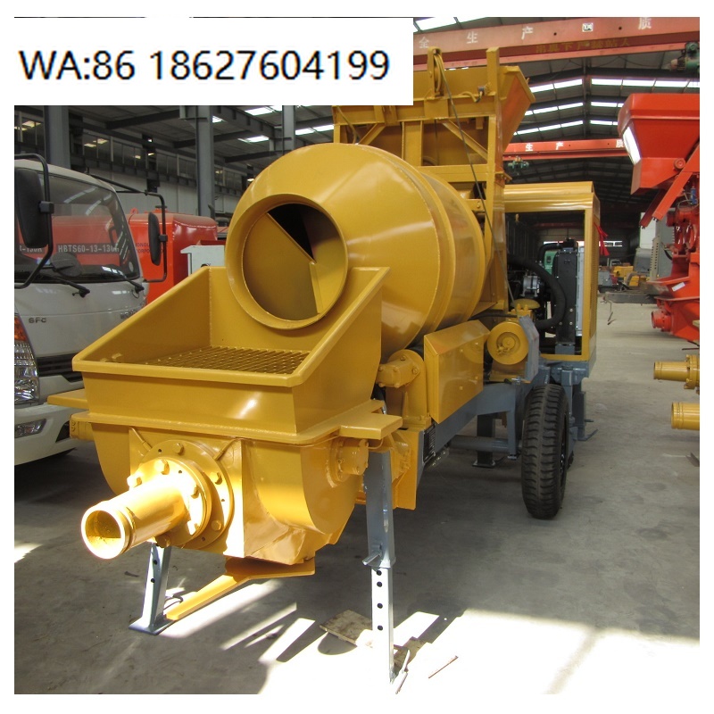 Concrete Mixer Small - Mezcladora de Concreto Autocargable de 15m3/h