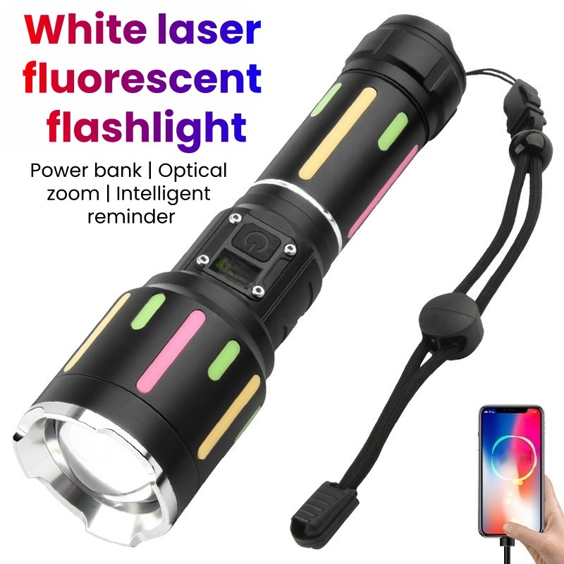 Outdoor Power Lights - Linterna Fluorescente de Luz Blanca de