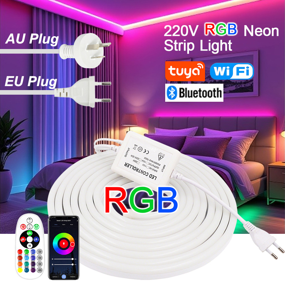Outdoor Power Strip Weatherproof - Tira de Luces LED RGB de