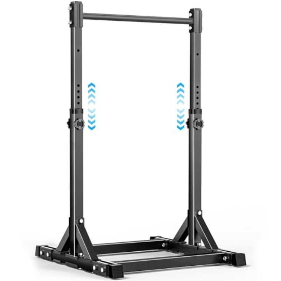 Outdoor Power Tower Pull Up Bar - Barra de dominadas ajustable independiente para