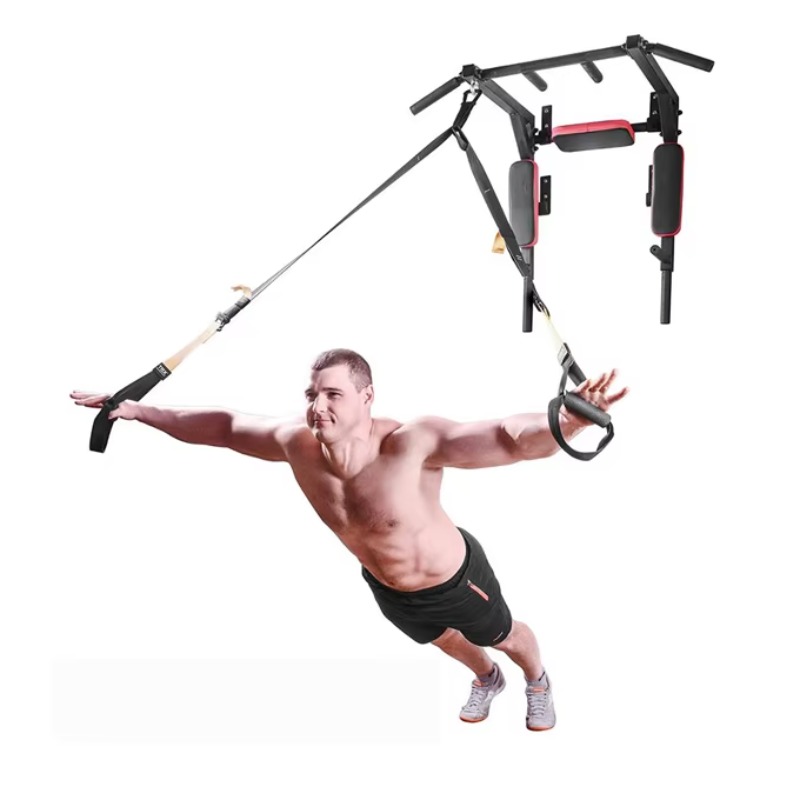 Outdoor Power Tower Pull Up Bar - Torre eléctrica montada en la pared