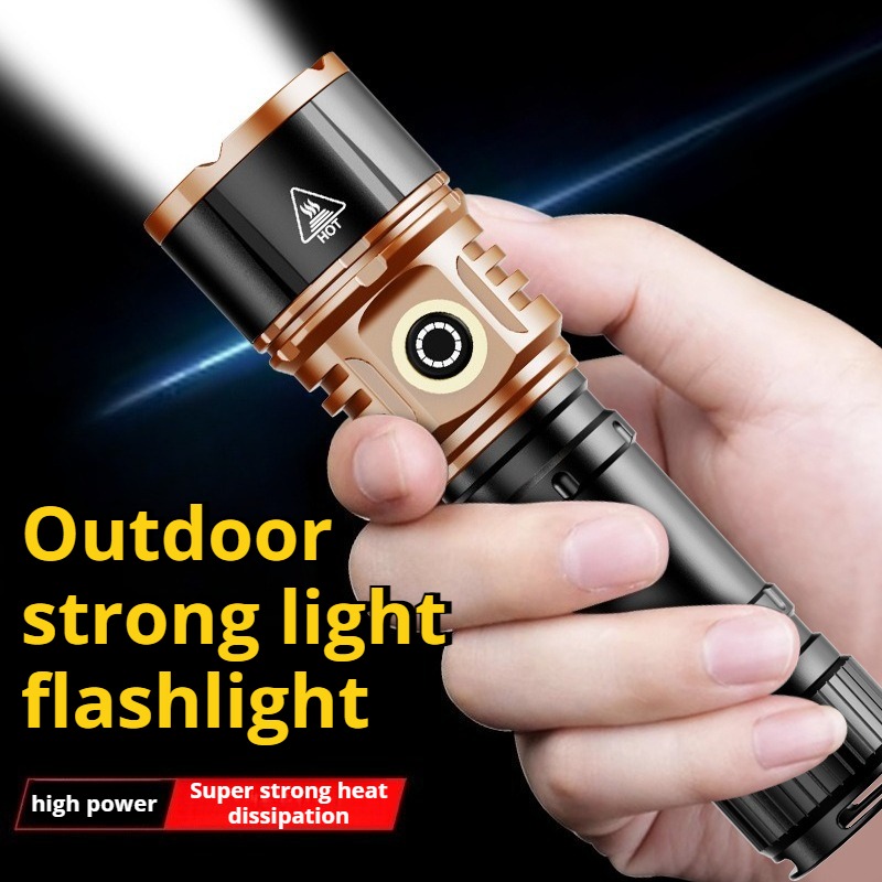 Outdoor Power Lights - Linterna LED de Alta Potencia con