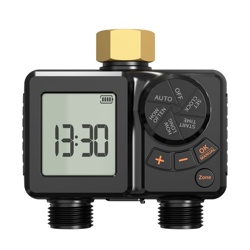 Outdoor Power With Timer - Temporizador de riego automático para jardín