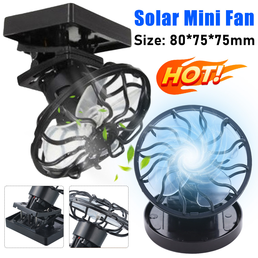 Outdoor Power With Timer - Mini ventilador con Clip de energía