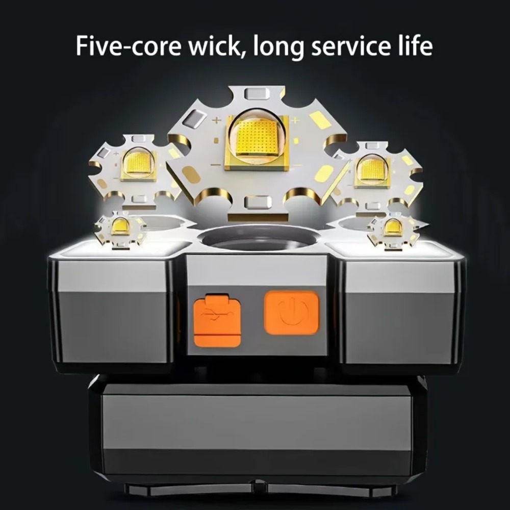 Linterna Frontal LED de Alta P - Outdoor Power Supply reseña y precio