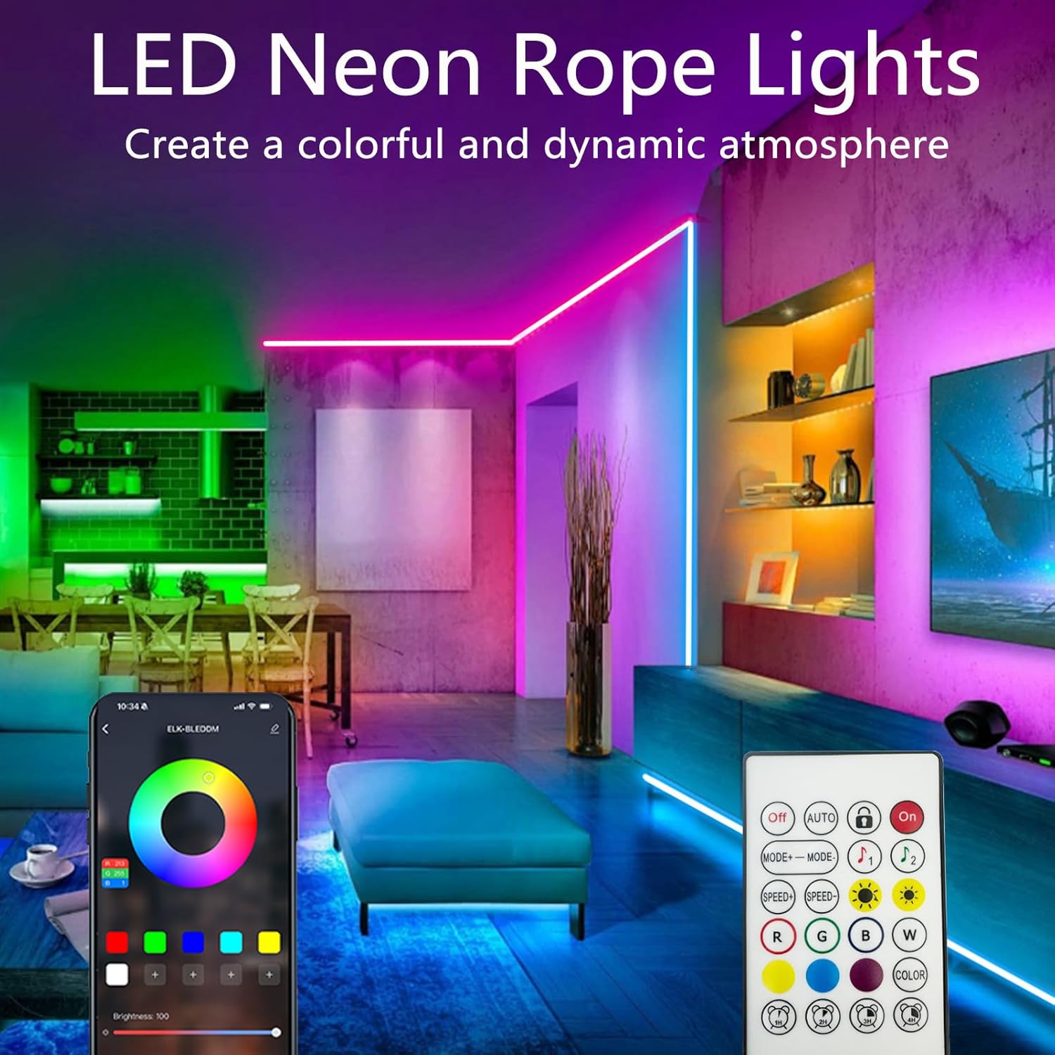 Luces de Neón, Luces LED Flexi - Outdoor Power Strip Weatherproof reseña y precio