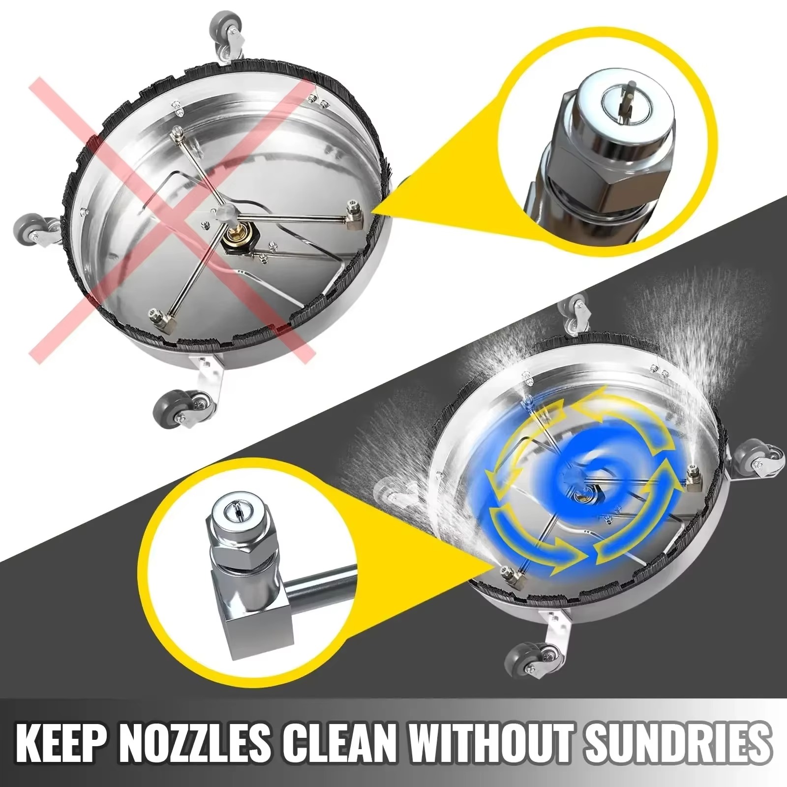 Limpiador de superficies a pre - Power Washer Gun Replacement reseña y precio