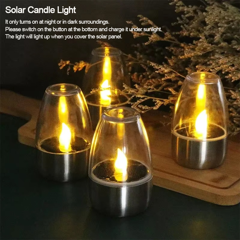 Velas solares LED, luz nocturn - Outdoor Power Outlet Solar reseña y precio