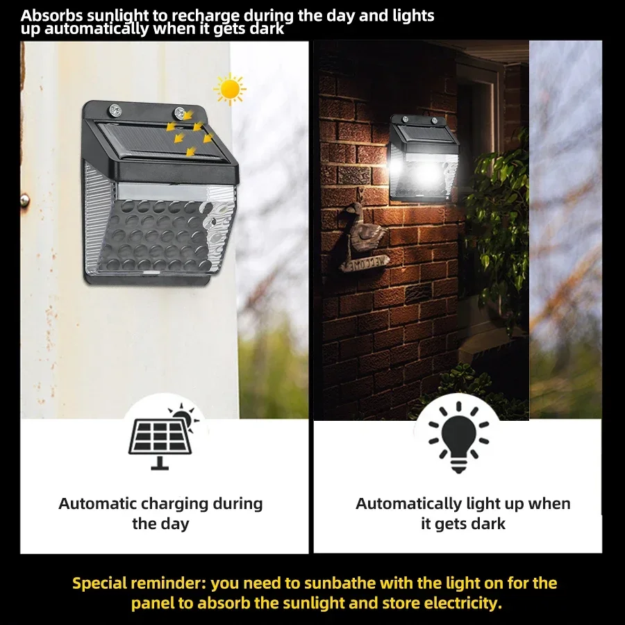 Luz Solar LED con Sensor de Mo - Outdoor Power Supply reseña y precio