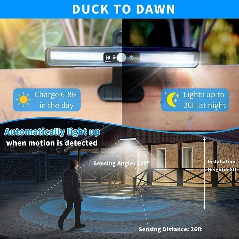 Luces Solares con Sensor de Mo - Outdoor Power Lights reseña y precio