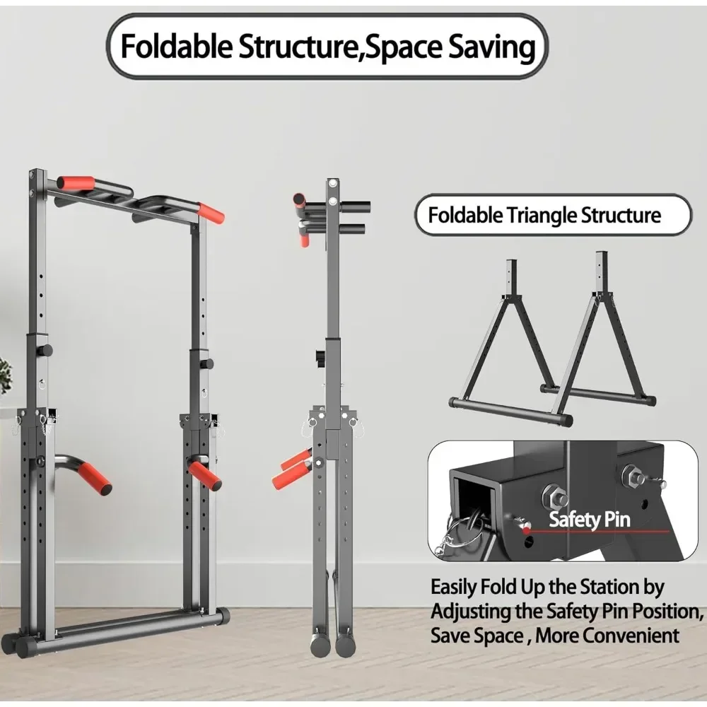 Torre de Ejercicios Plegable M - Outdoor Power Tower Pull Up Bar reseña y precio