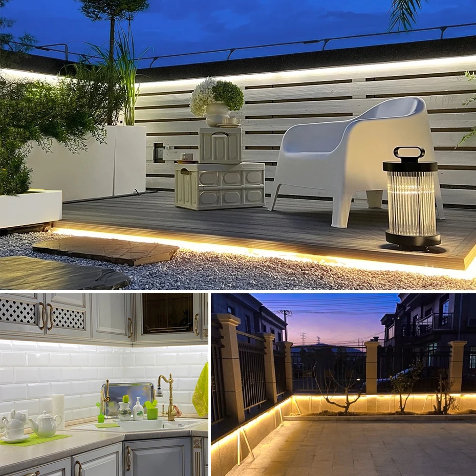 Tira de luces LED COB de Gel d - Outdoor Power Strip Weatherproof reseña y precio