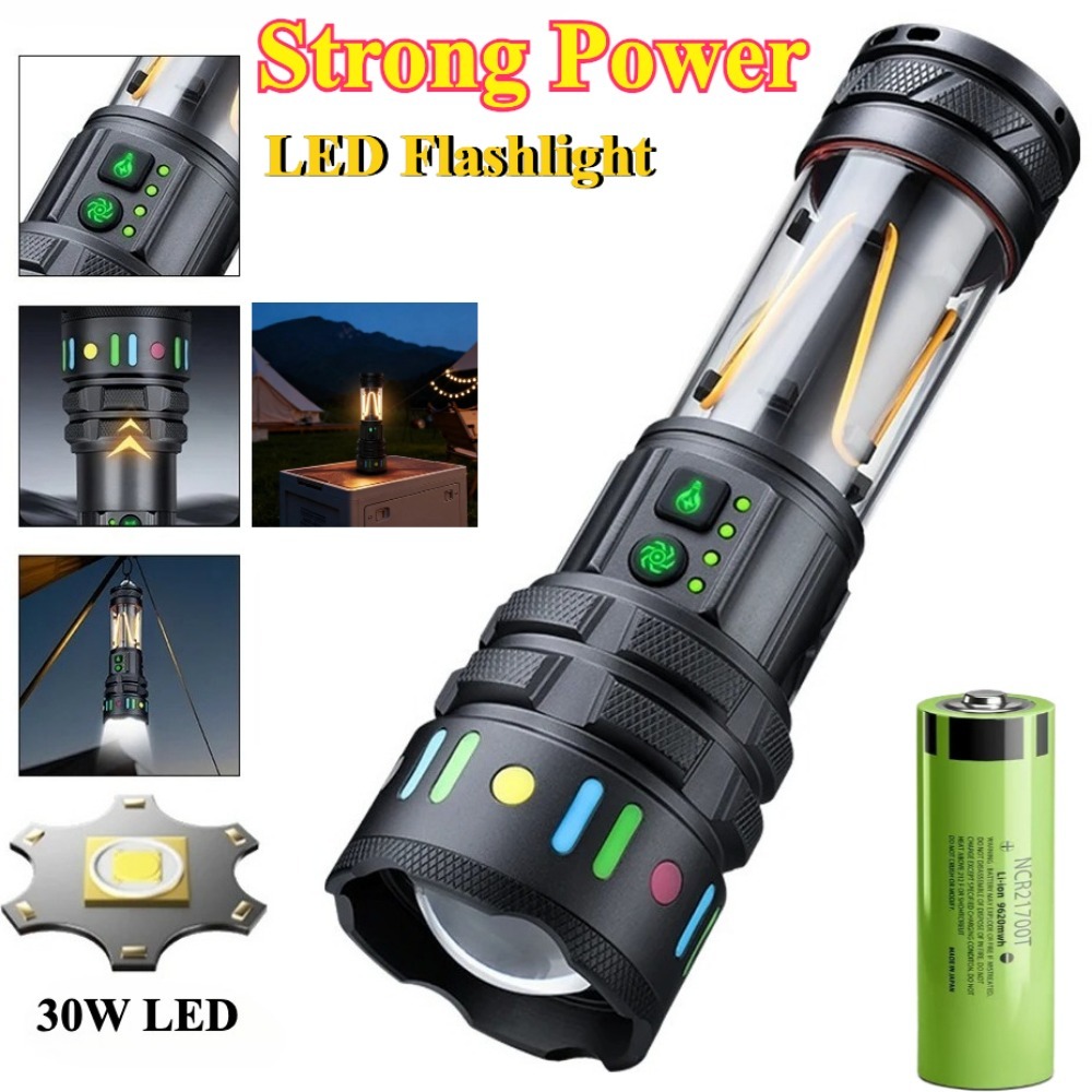 Potente Linterna LED Ultra Bri - Outdoor Power Lights reseña y precio