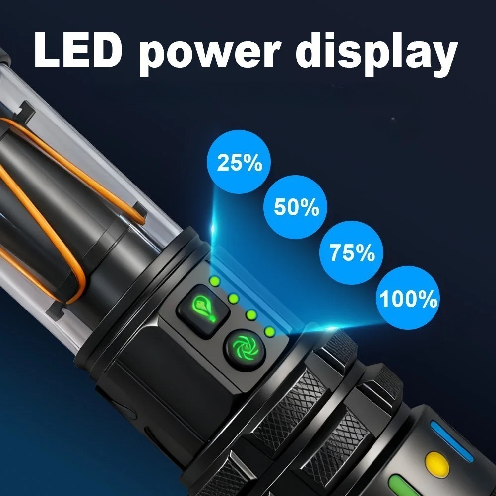 Potente Linterna LED Ultra Bri - Outdoor Power Lights reseña y precio