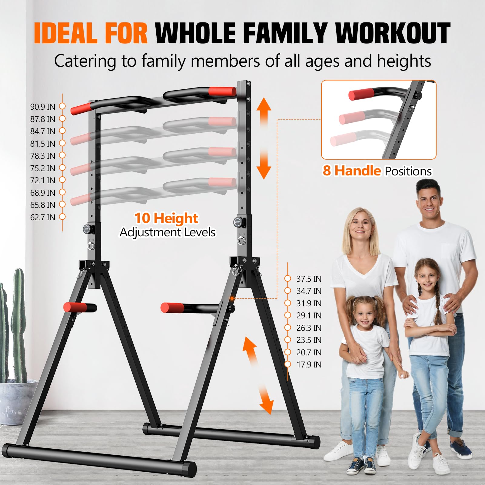 Torre eléctrica plegable, barr - Outdoor Power Tower Pull Up Bar reseña y precio