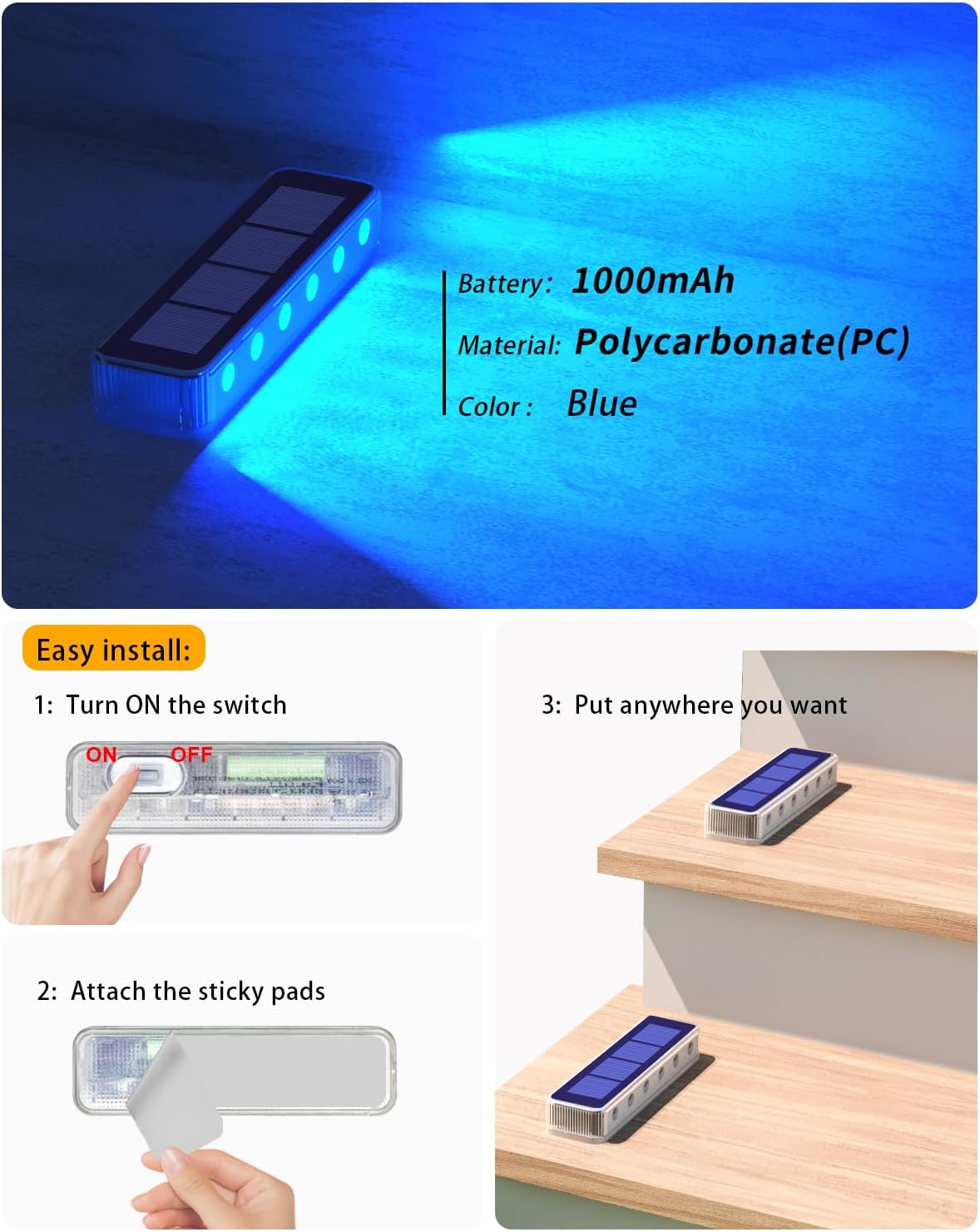 Luces de cubierta solares para - Outdoor Power Outlet Solar reseña y precio