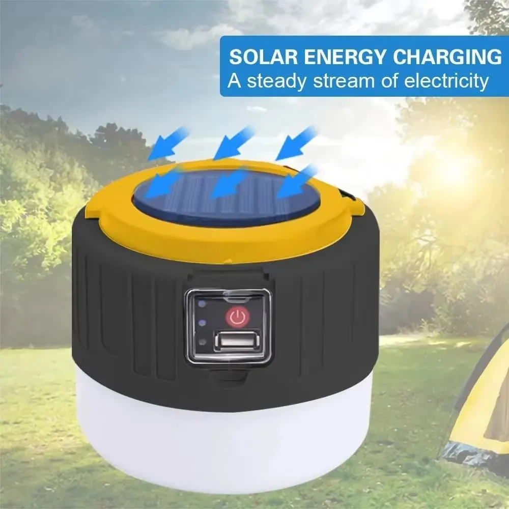 Linterna Solar para acampar, l - Outdoor Power Lights reseña y precio
