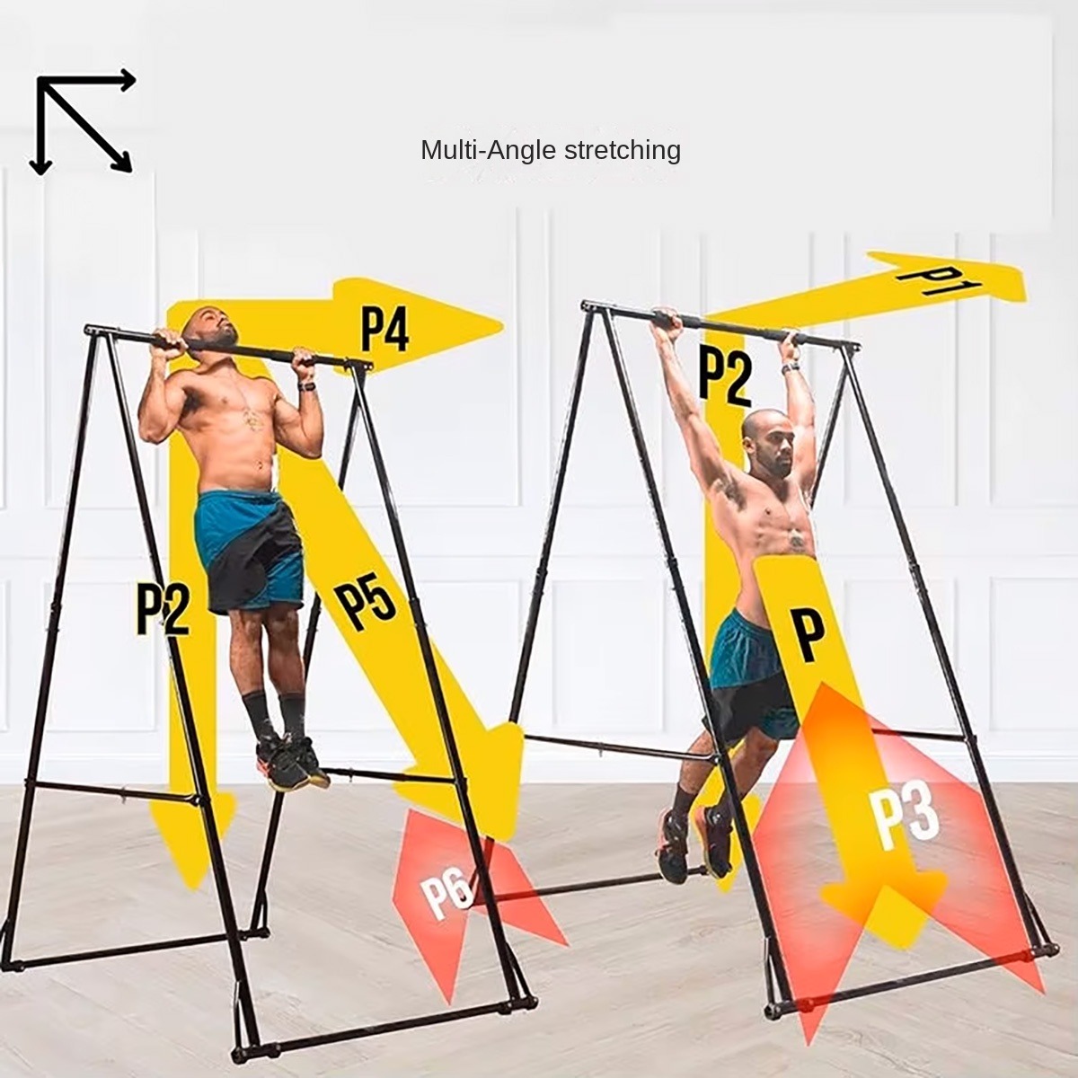 Barra de dominadas plegable de - Outdoor Power Tower Pull Up Bar reseña y precio
