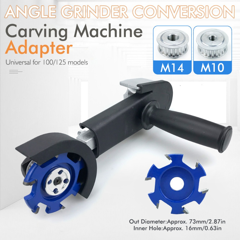 Cabezal de conversión de molie - Stump Grinder Attachment reseña y precio