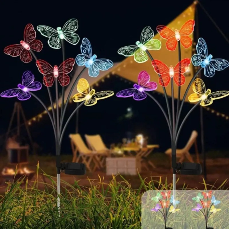 Luces de Mariposa con Energía  - Outdoor Power Lights reseña y precio