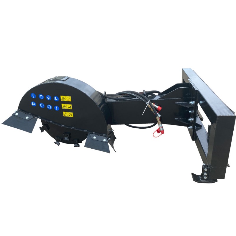 Trituradora de tocones acoplad - Stump Grinder Attachment reseña y precio
