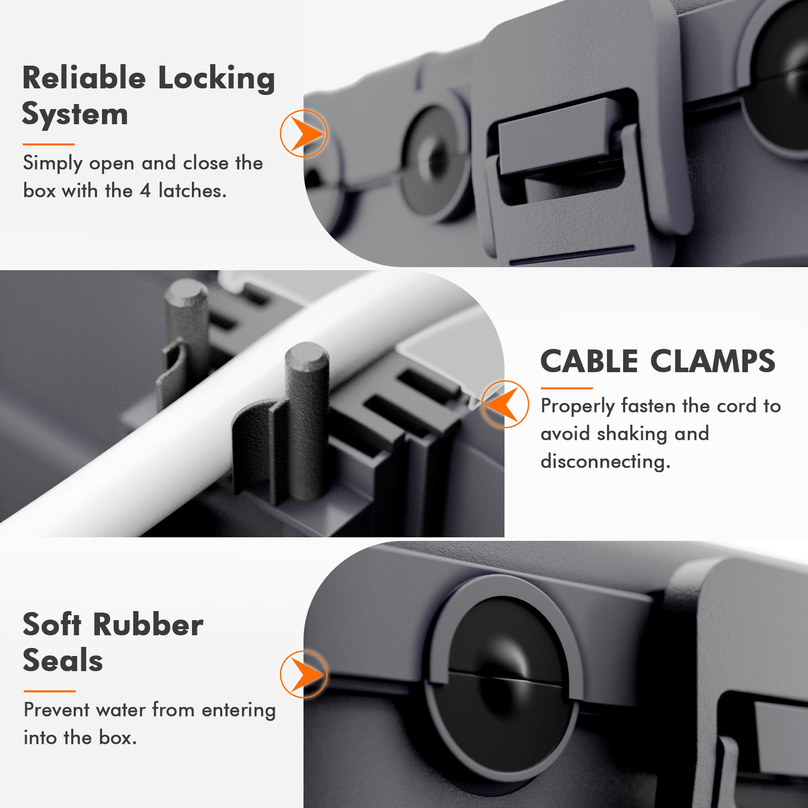 Caja de Conexión Impermeable p - Outdoor Power Strip Weatherproof reseña y precio