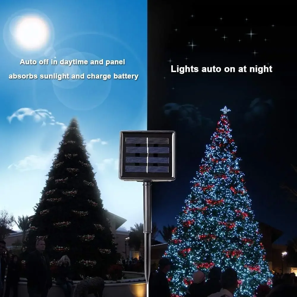 8 colores luz Solar al aire li - Outdoor Power Strip Weatherproof reseña y precio