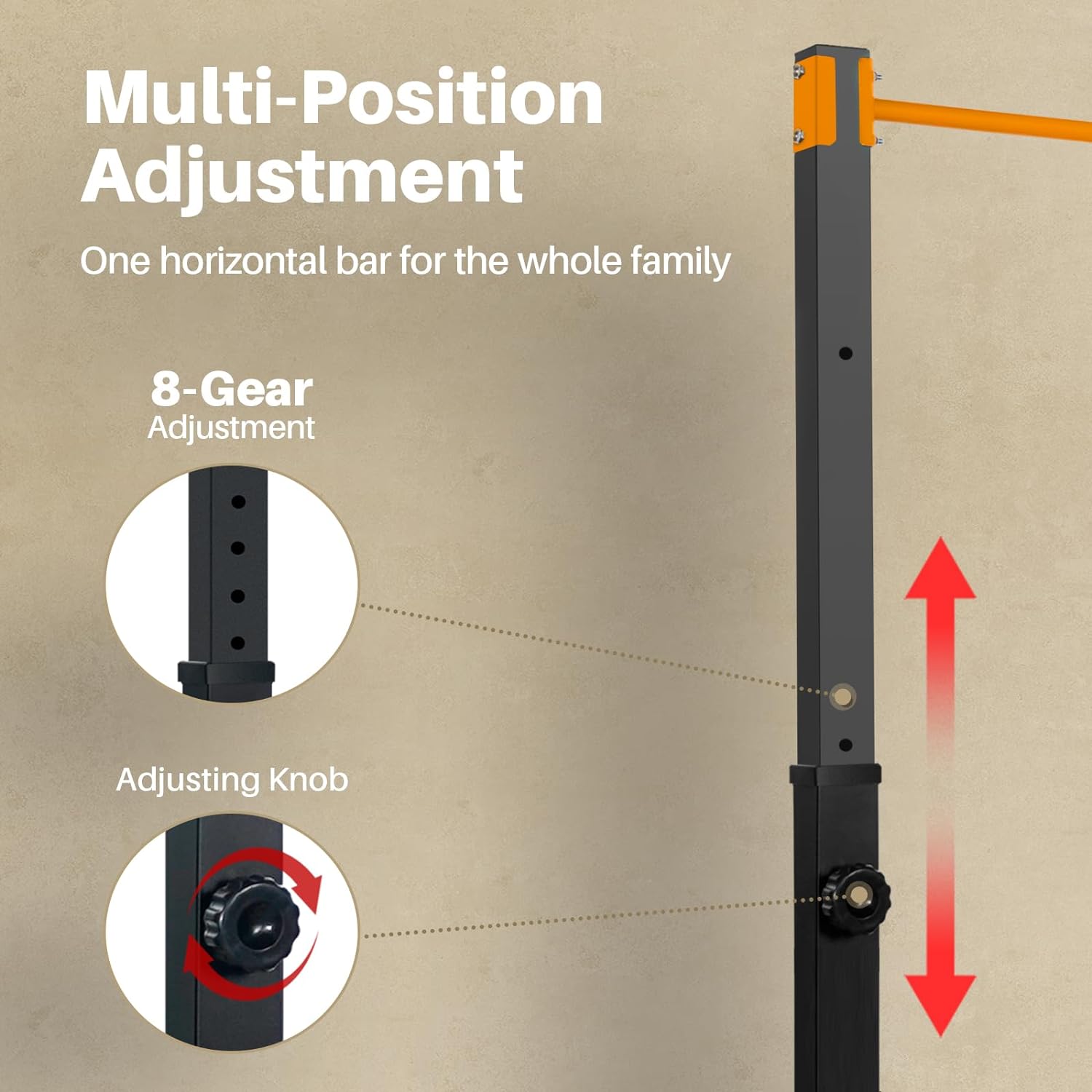 Torre de Ejercicios de Acero I - Outdoor Power Tower Pull Up Bar reseña y precio