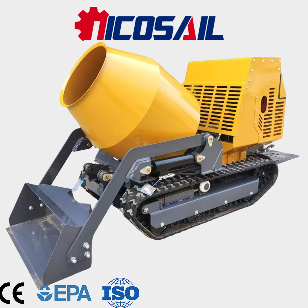 Minicargadora mezcladora de co - Concrete Mixer Small reseña y precio