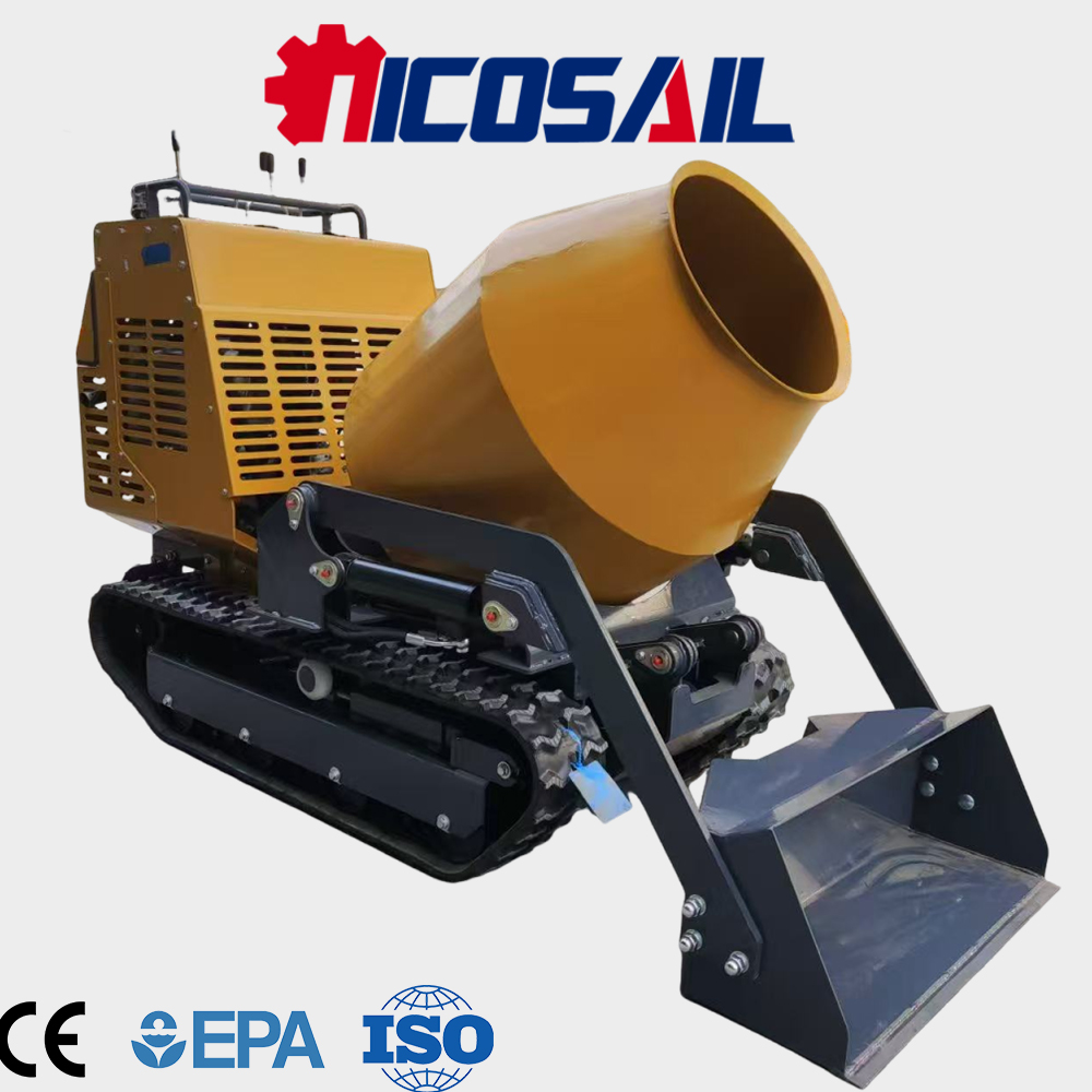 Minicargadora mezcladora de co - Concrete Mixer Small reseña y precio