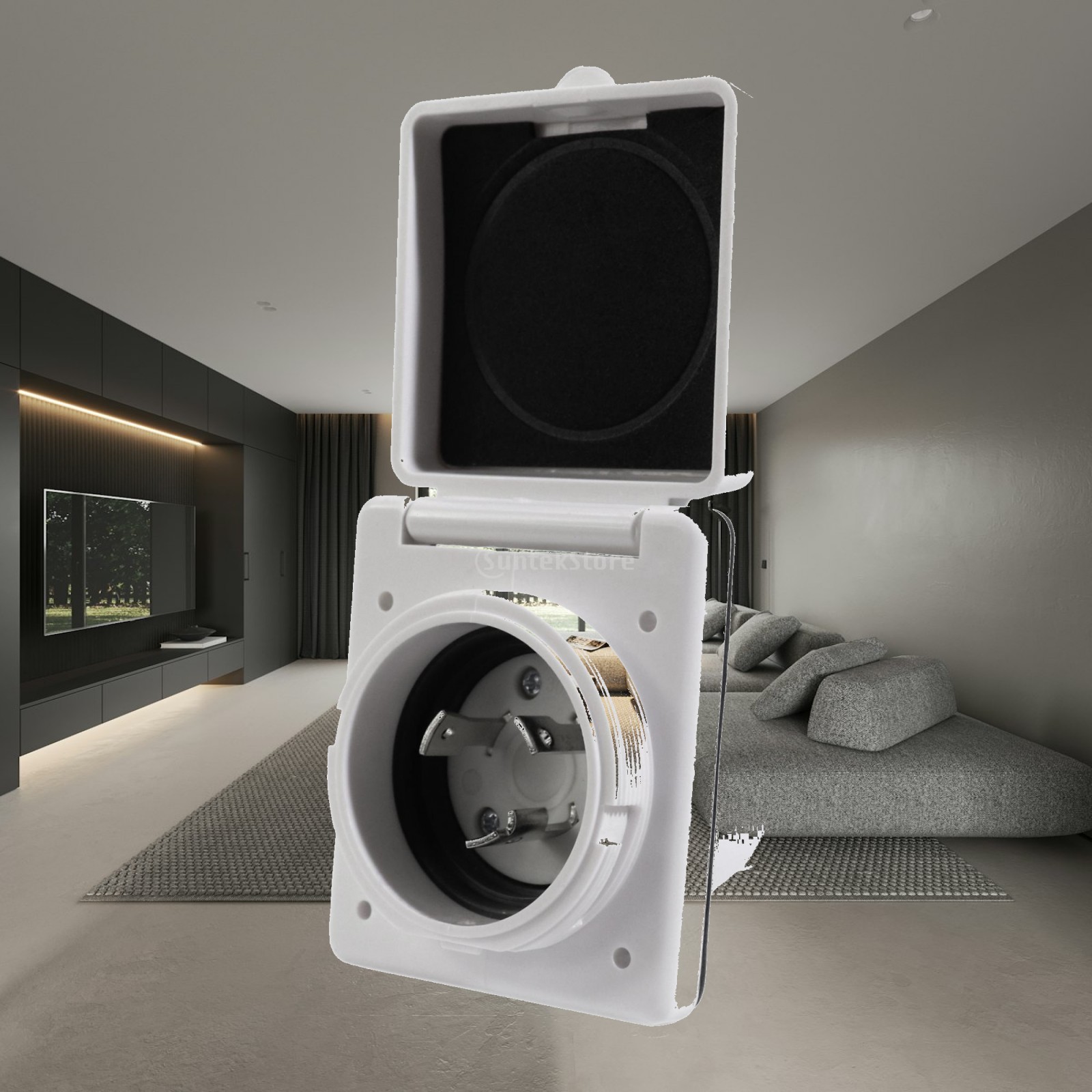 Enchufe de alimentación con br - Outdoor Power Socket With Lock reseña y precio