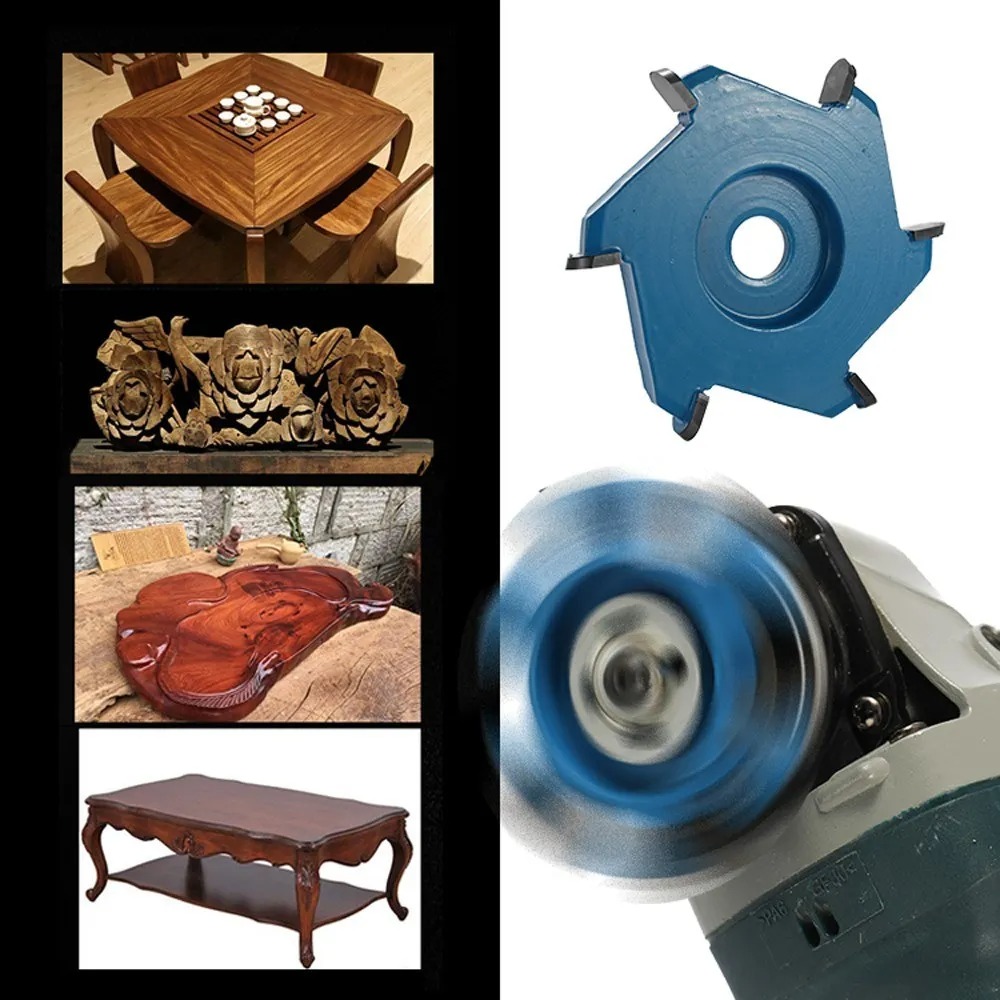 Nueva hoja Hexagonal, herramie - Stump Grinder Attachment reseña y precio