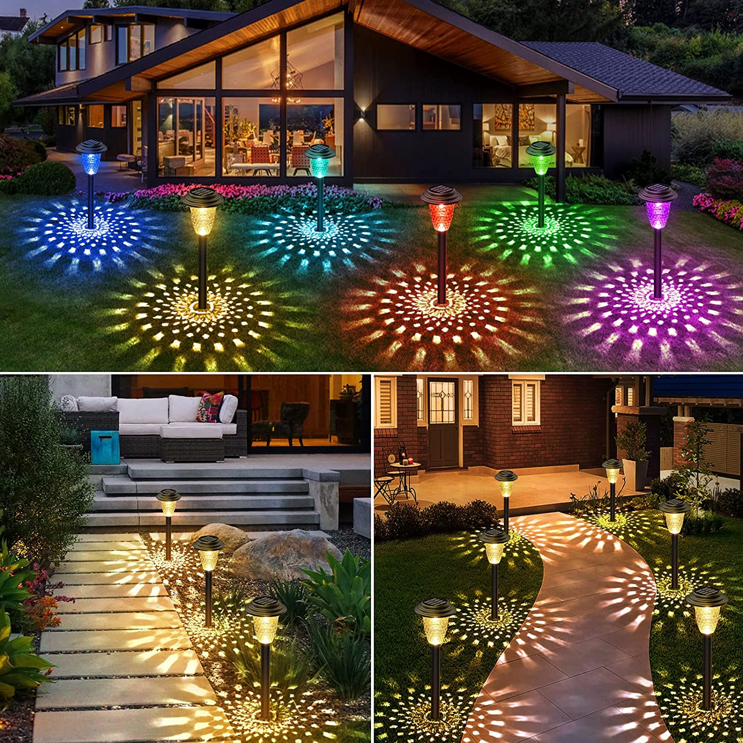 Luces solares para caminos, lá - Outdoor Power Outlet Solar reseña y precio