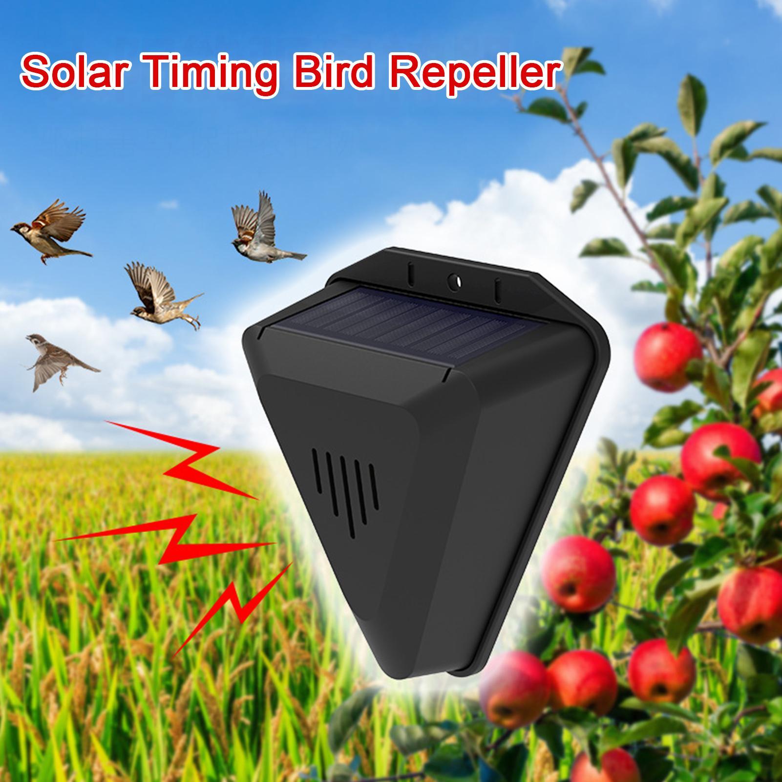 Ahuyentador de Aves Solar con  - Outdoor Power With Timer reseña y precio
