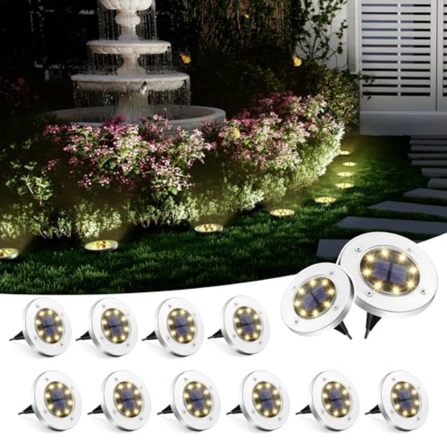 Luces Solares para Jardín, Luc - Outdoor Power Lights reseña y precio