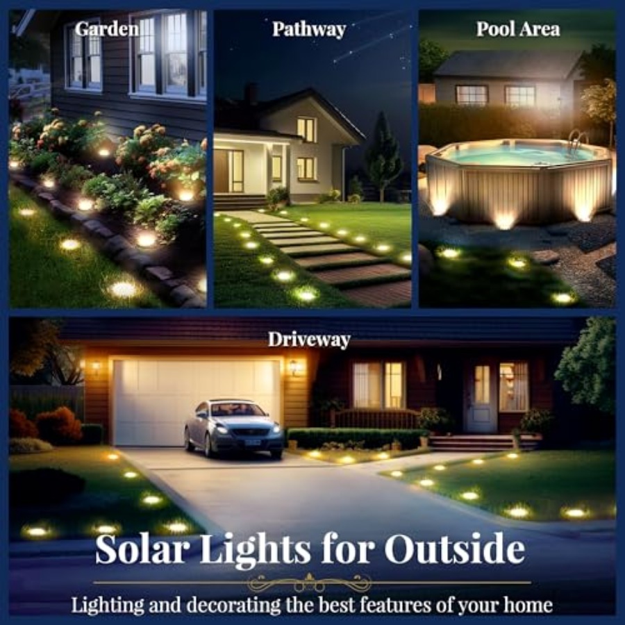 Luces Solares para Jardín, Luc - Outdoor Power Lights reseña y precio