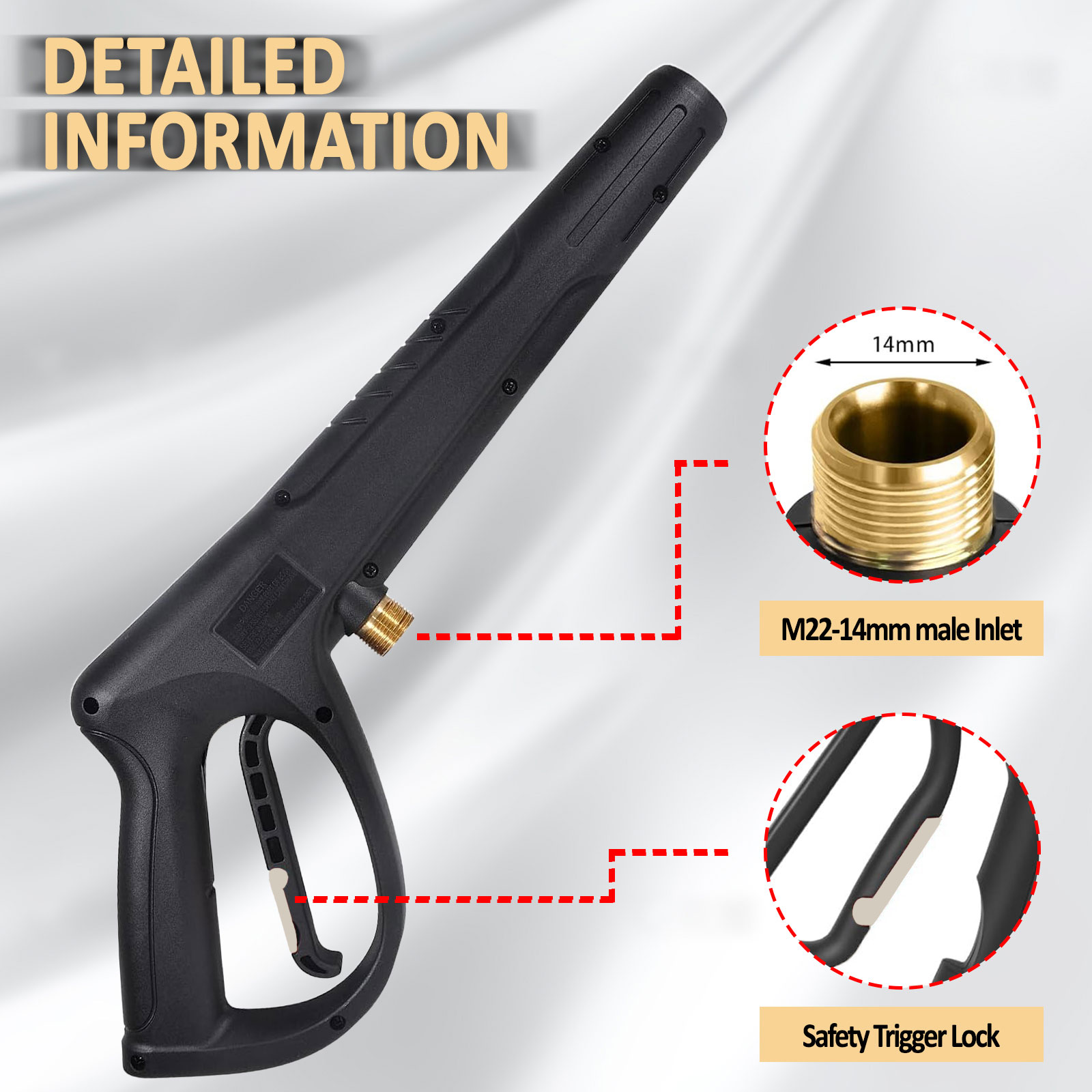 Pistola de lavado a presión M2 - Power Washer Gun Replacement reseña y precio