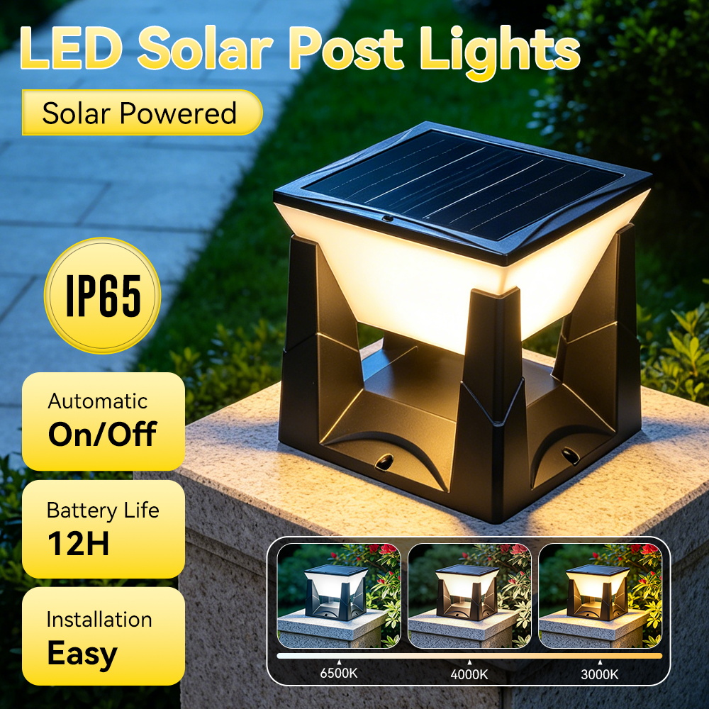 Lámpara Solar LED Impermeable  - Outdoor Power Outlet Solar reseña y precio
